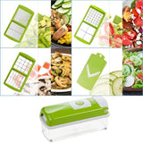 12 In 1 Food Slicer Dicer Nicer Container Chopper Peeler Vegetable Fruit Cutter - Extra Image