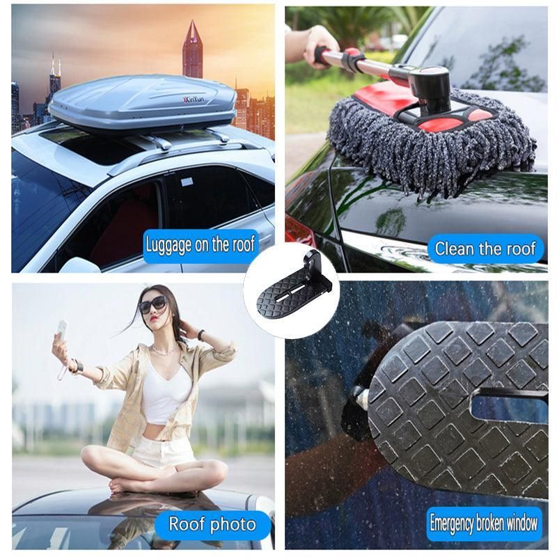 Vehicle Access Roof Of Car Suv Door Step Rooftop Doorstep Latch Pedal Hook