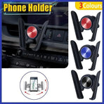 Gravity Phone Holder for Car Air Vent Mount Auto-Clamp Cradle Bracket - Blue