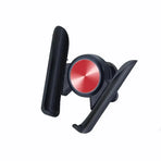 Gravity Phone Holder for Car Air Vent Mount Auto-Clamp Cradle Bracket - Red