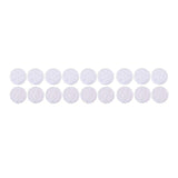 Strong Sticky Round Self Adhesive Dots DIY Bond Tape No Mark Fasteners - White 108 Pairs - 10mm