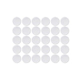 Strong Sticky Round Self Adhesive Dots DIY Bond Tape No Mark Fasteners - Black 30Pairs - 15mm