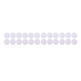 Strong Sticky Round Self Adhesive Dots DIY Bond Tape No Mark Fasteners - White 20Pairs - 20mm