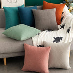 1PC Luxurious Modern Velvet Cushion Cover Soft Square Decorative Pillowcase Au - Green