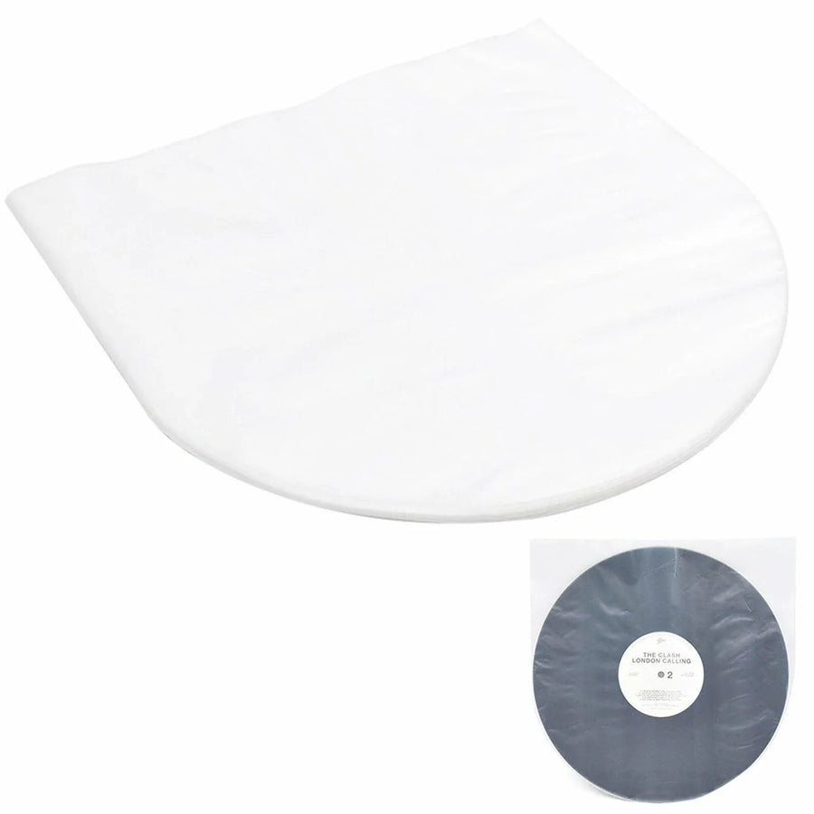 50X Sleeves Inner LP Music Durable For 12inch Vinyl Record Plastic Record Cover