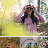 60X60 Day/Night Vision Binoculars Telescope 3000M Waterproof Outdoor Travel