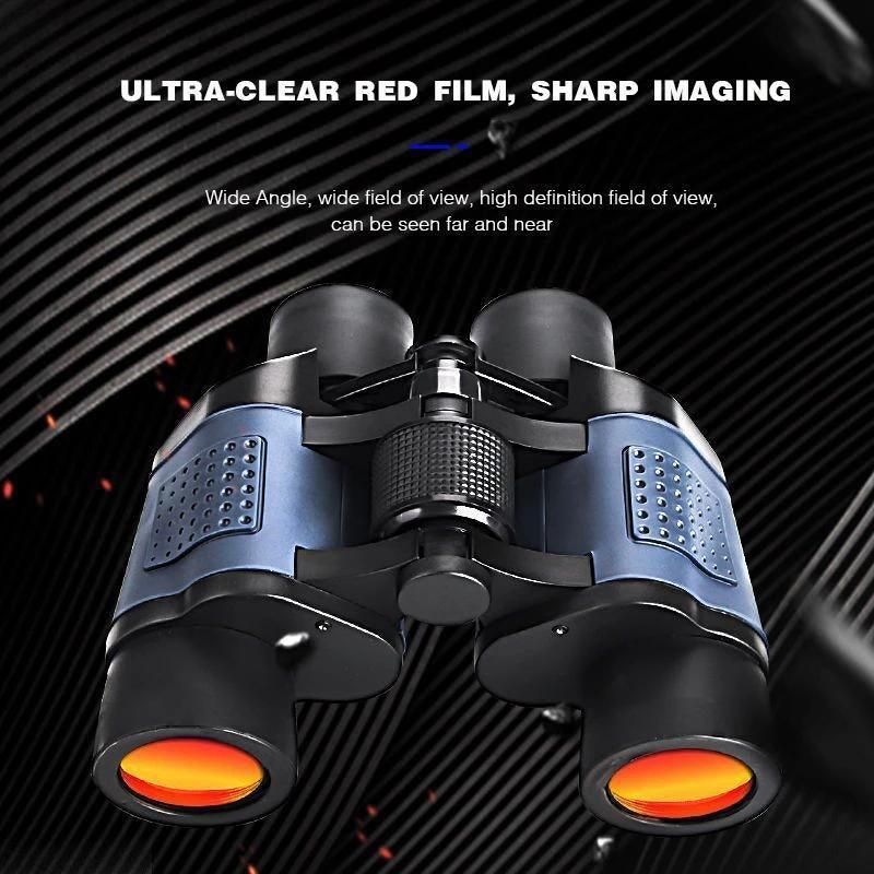 60X60 Day/Night Vision Binoculars Telescope 3000M Waterproof Outdoor Travel