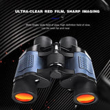 60X60 Day/Night Vision Binoculars Telescope 3000M Waterproof Outdoor Travel - Extra Image