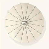 Large 16 Bone Automatic Umbrella Unisex Long Handle Dual Use Rain Sun Umbrella - White - Extra Image