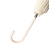 Large 16 Bone Automatic Umbrella Unisex Long Handle Dual Use Rain Sun Umbrella - White - Extra Image