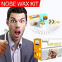 Nose Ear Hair Removal Wax Kit Sticks Easy Mens Nasal Waxing Remover Strips
