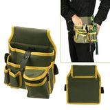 Electrician Tool Bag Waist Pocket Maintenance Pouch Belt Storage Canvas Holder