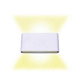 LED Wall Light IP65 Waterproof Modern Up Down Outdoor Indoor Sconce Lamp - Wall Light-Black-Warm - Close-Up Angle
