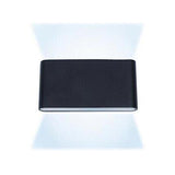LED Wall Light IP65 Waterproof Modern Up Down Outdoor Indoor Sconce Lamp - Wall Light-Black-Warm - Low Angle
