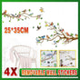 130x65cm Removable Wall Stickers Birds On Tree Branch Wall Decor Decal Home