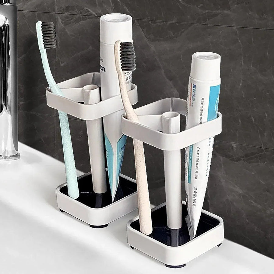 Covered Toothbrush Storage Holder