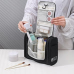 Makeup Bag Hanging Travel Toiletry Cosmetic Organizer Wash Bag Waterproof - Navy