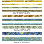 Gold Foil Washi Tape Set Decorative Craft Tape for Gift Wrapping Scrapbooking - YSSCJ