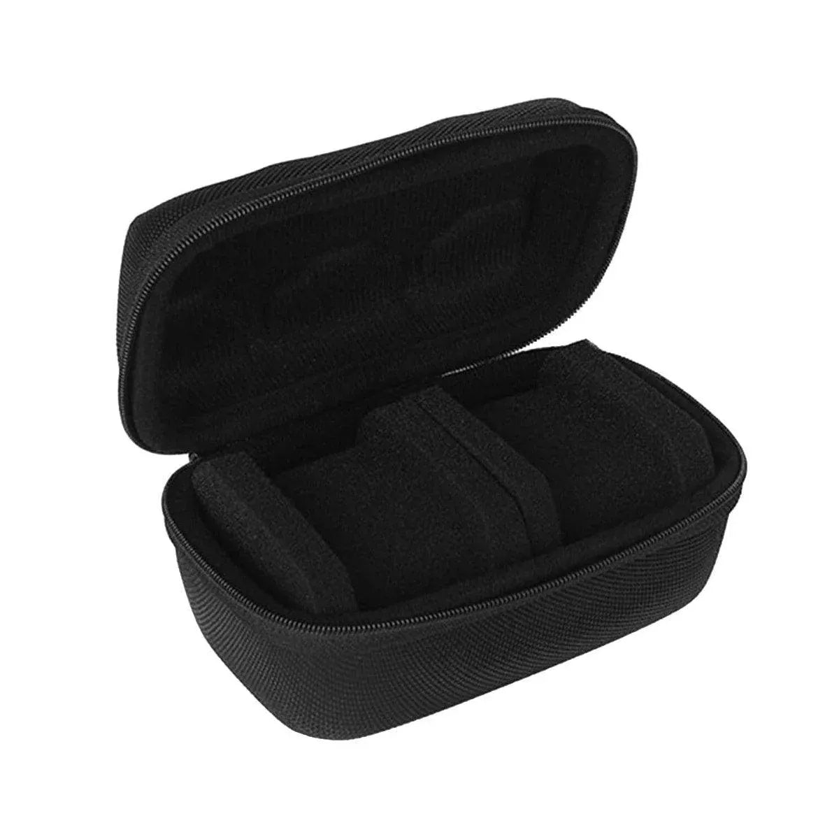 Two Card Portable Watch Organizer Box Storage Case for Watches and Straps