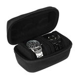 Two Card Portable Watch Organizer Box Storage Case for Watches and Straps - Extra Image