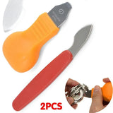 2PCS Watch Case Back Remover Tools Set Snap Pry Knife for Watch Battery Replacement