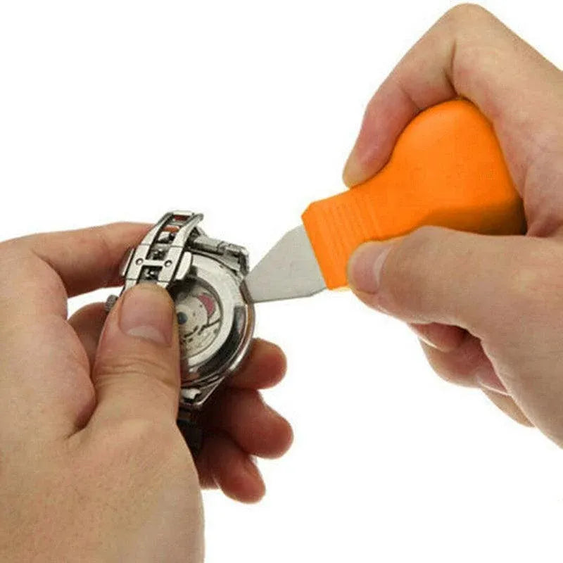2PCS Watch Case Back Remover Tools Set Snap Pry Knife for Watch Battery Replacement