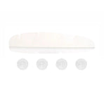 Kitchen Water Baffle Sink Splash Guard Household Waterproof Partition - White