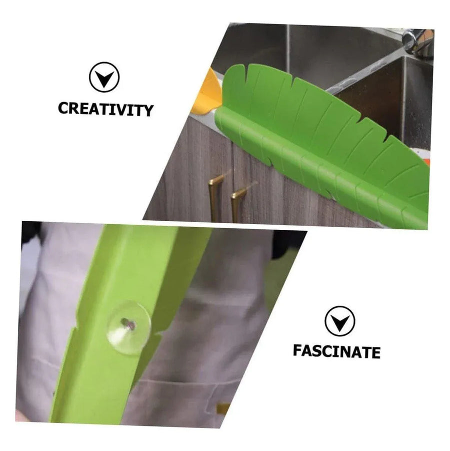 Kitchen Water Baffle Sink Splash Guard Household Waterproof Partition - White