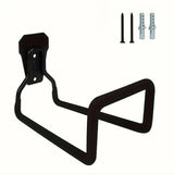 Garden Patio Storage Hooks Heavy Duty Hose Holder Organiser Wall Mount Hooks - Front View