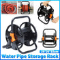 Garden Hose Storage Rack Pipe Holder Car Wash Water Winding Reel Organizer