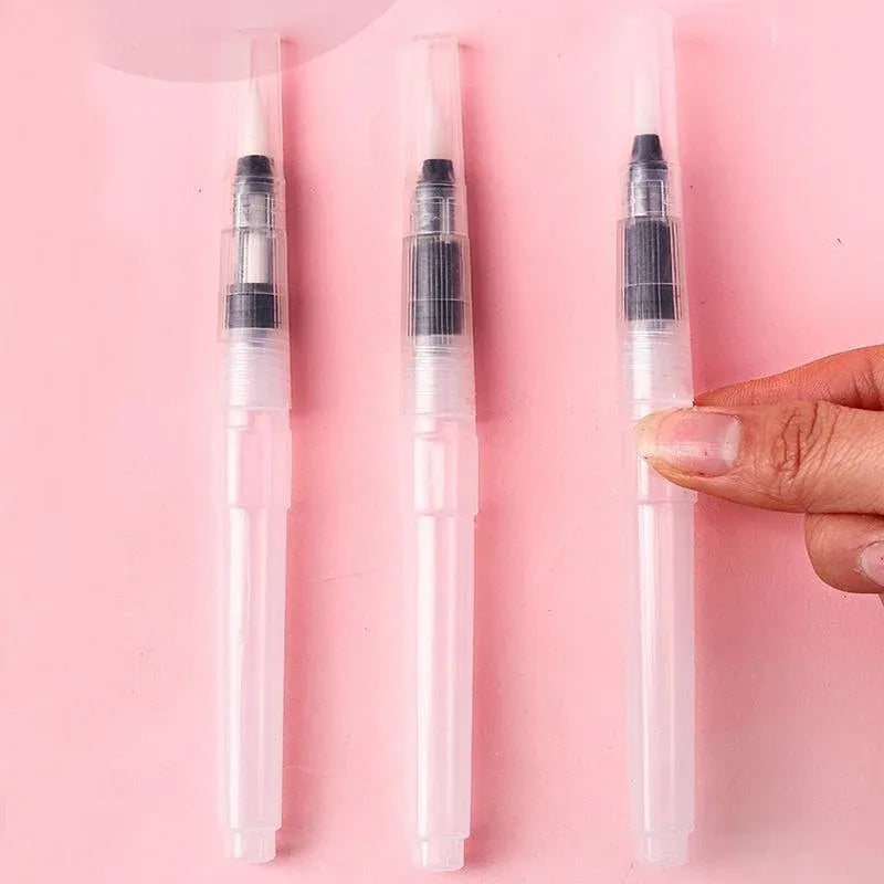 6PCS Water Brush Pen Set for Watercolour Calligraphy and Painting