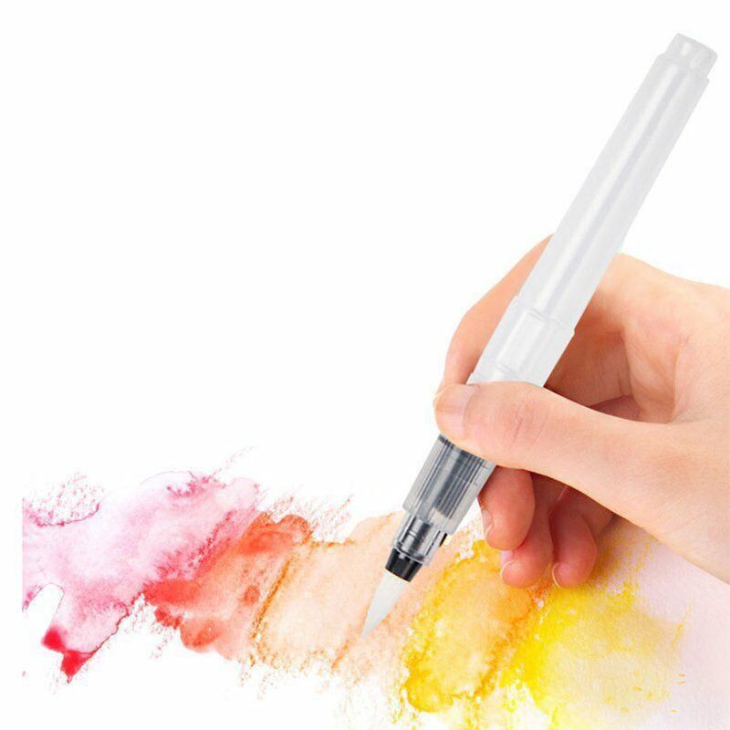 6PCS Water Brush Pen Set for Watercolour Calligraphy and Painting