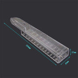 1PC Rain Gauge Water Catchment Device Weather Outdoor 120mm - Side View
