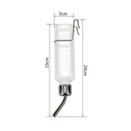 350ml Hanging Water Bottle for Small Pets - Guinea Pig Rabbit Hamster Feeder