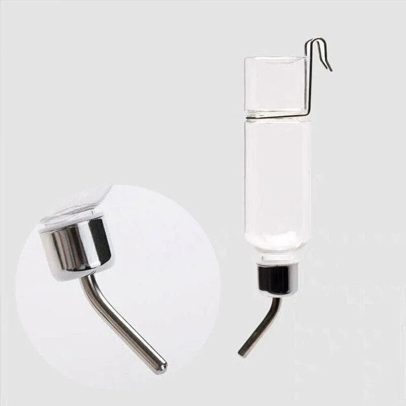 350ml Hanging Water Bottle for Small Pets - Guinea Pig Rabbit Hamster Feeder