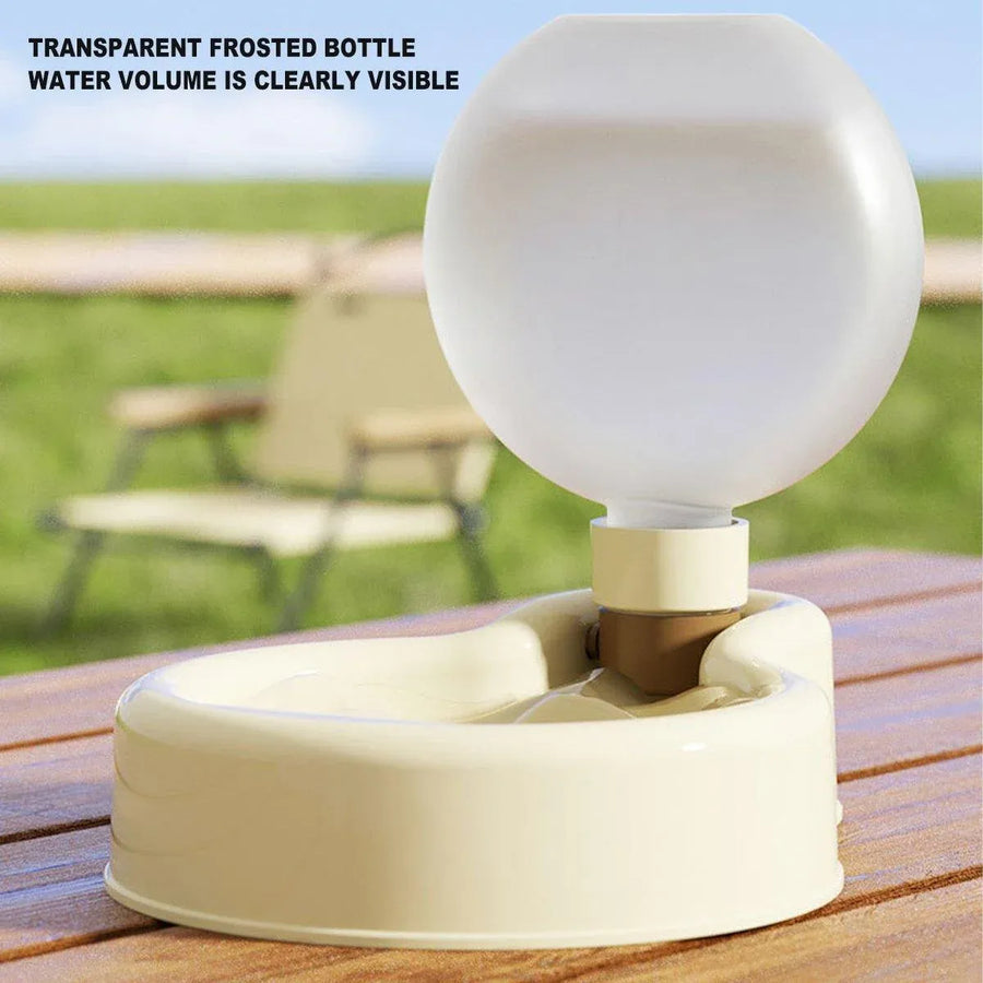 Portable Foldable Pet Water Cup Large Capacity Dog Bowl Puppy Travel Kettle - Green