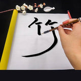 2-3PCS Chinese Magic Cloth Water Paper Calligraphy Fabric 1.4m Reusable Practice - 2x - Top-Down View