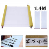 2-3PCS Chinese Magic Cloth Water Paper Calligraphy Fabric 1.4m Reusable Practice - 3x - Side View