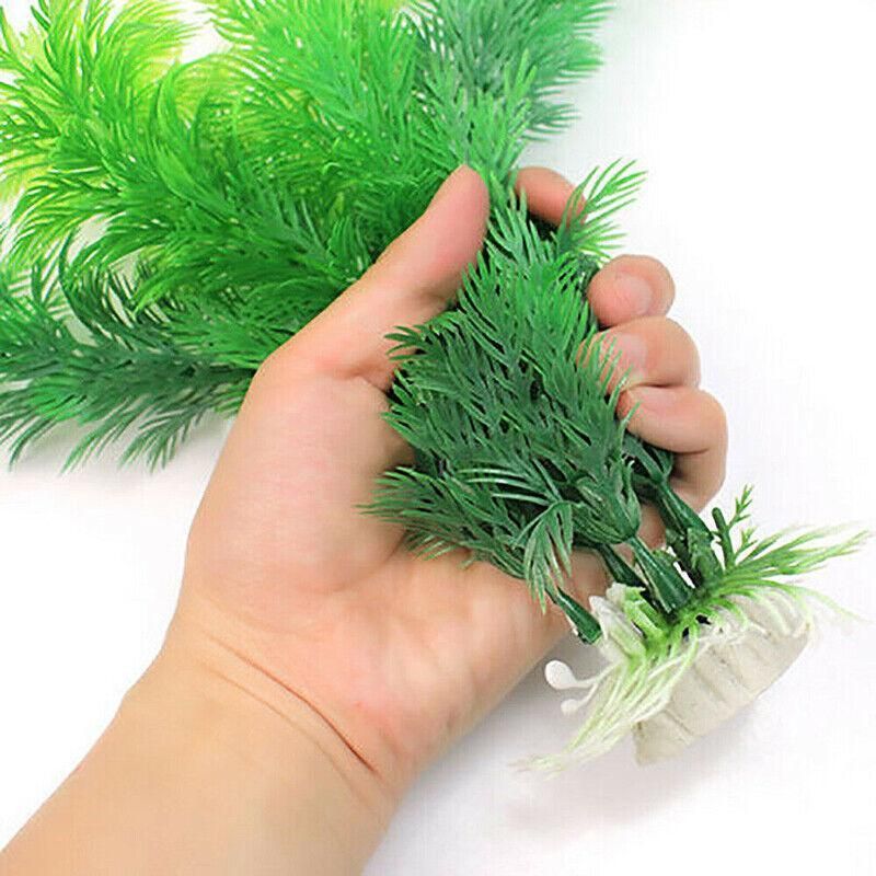 30cm Artificial Aquarium Plant Plastic Water Grass Decoration for Fish Tank