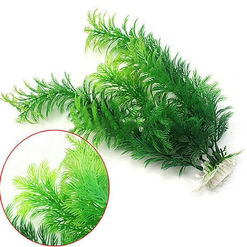 30cm Artificial Aquarium Plant Plastic Water Grass Decoration for Fish Tank