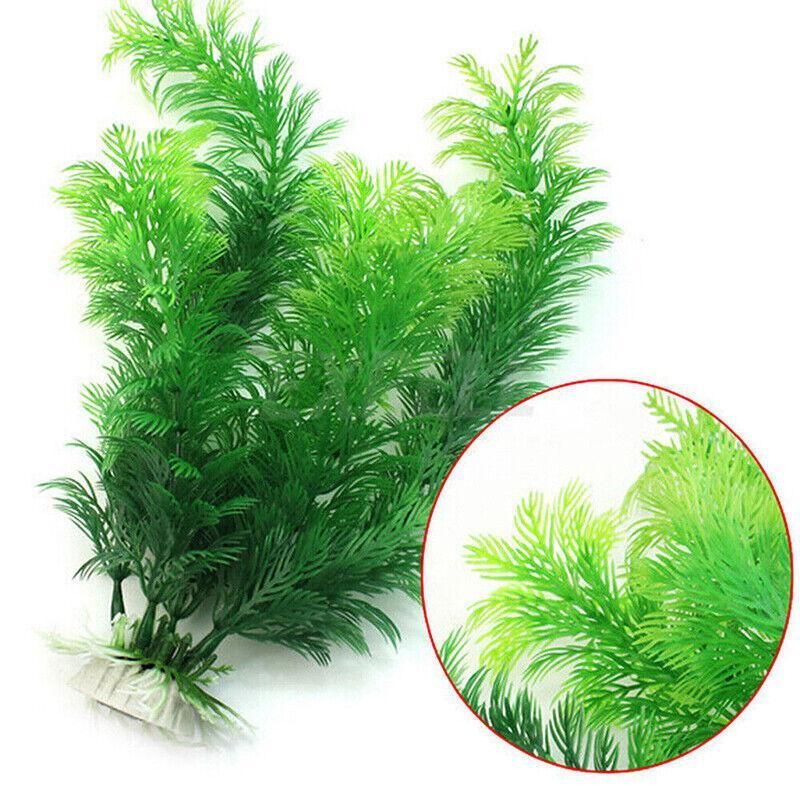 30cm Artificial Aquarium Plant Plastic Water Grass Decoration for Fish Tank