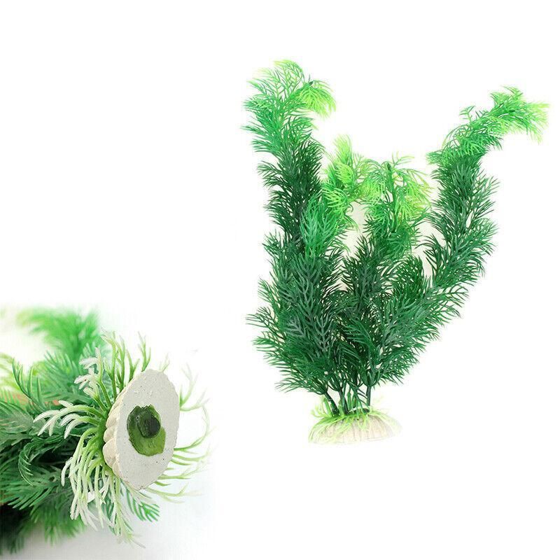 30cm Artificial Aquarium Plant Plastic Water Grass Decoration for Fish Tank
