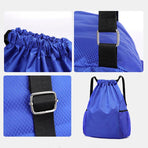 Sports Backpacks Large Capacity Waterproof Bag Sport Bag - Black