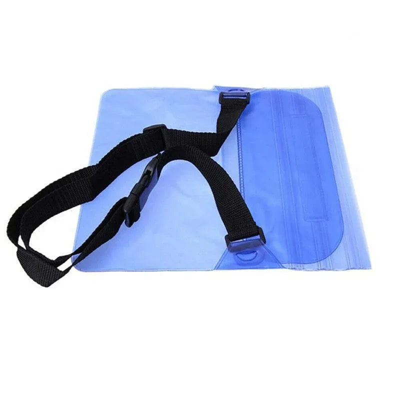 Waterproof Underwater Waist Belt Bum Bag Beach Swimming Boating Dry Phone Pouch - Grey