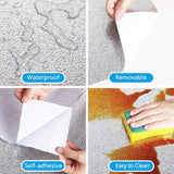 Waterproof Oil Proof Aluminum Foil Sticker Self Adhesive Kitchen Wallpapers AU