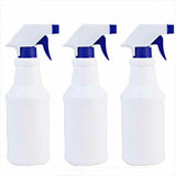 3PCS 500ml Reusable Plastic Spray Bottles for Cleaning Garden Car Use - Front View