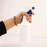 3PCS 500ml Reusable Plastic Spray Bottles for Cleaning Garden Car Use - Side View