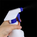 3PCS 500ml Reusable Plastic Spray Bottles for Cleaning Garden Car Use - 45-Degree Angle