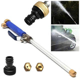 Hydro Jet High Pressure Power Washer Water Spray Nozzle Wand Cleaner - 45-Degree Angle