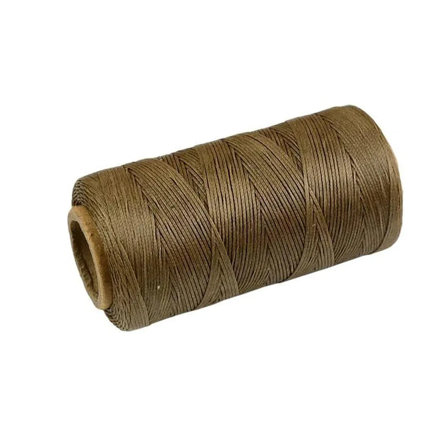 260m 150D Leather Sewing Waxed Thread Hand Stitching Craft Repair Cords 4Colours - Brown